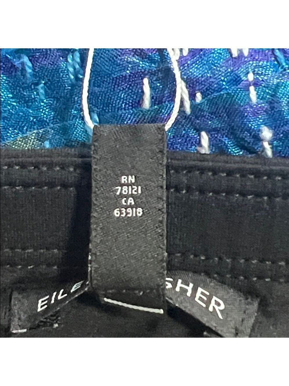 Eileen Fisher Black Midi Skirt. XL. New. Side pockets. - Picture 6 of 6